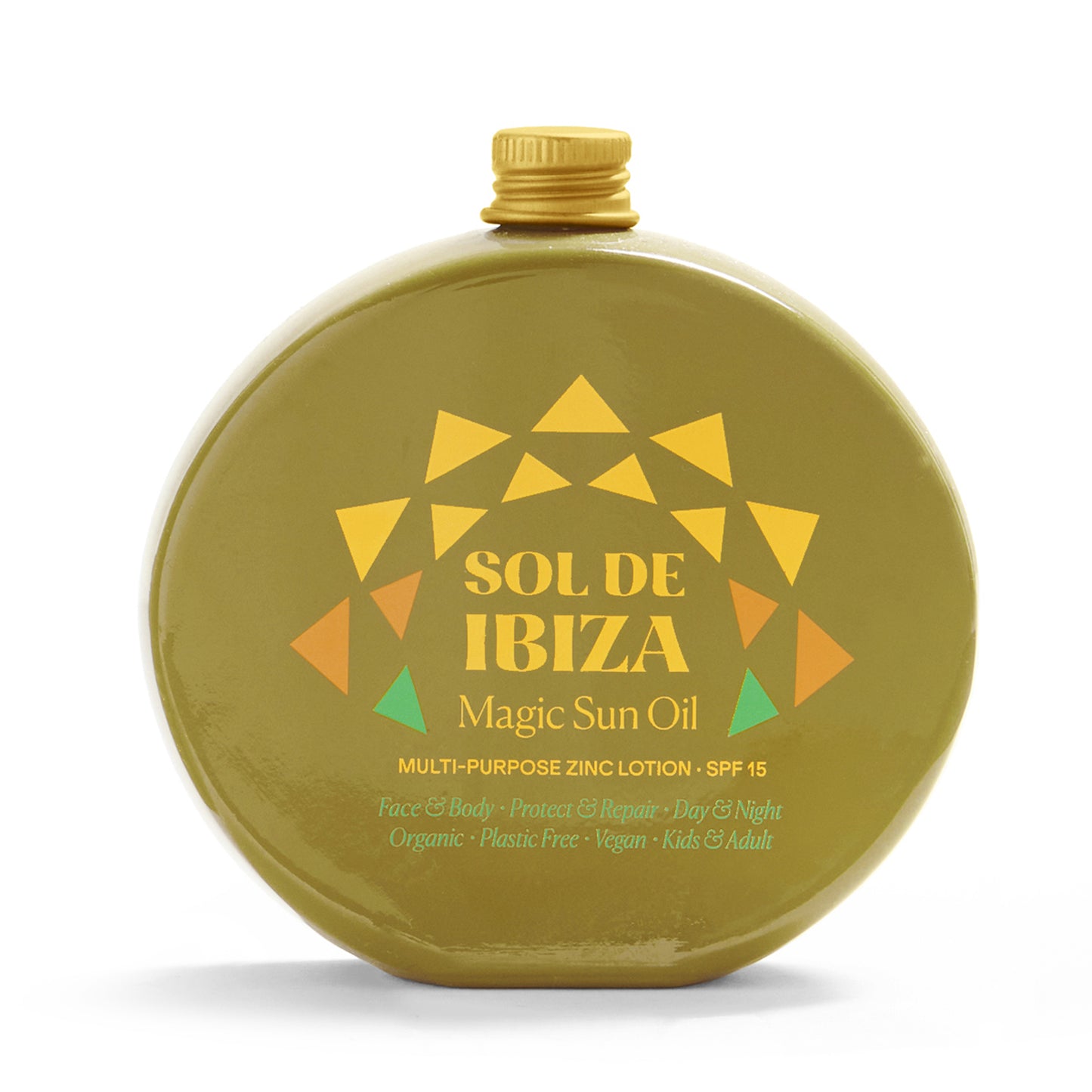 SOL DE IBIZA magiškas saulės aliejus veidui ir kūnui su SPF 15, 30 ml