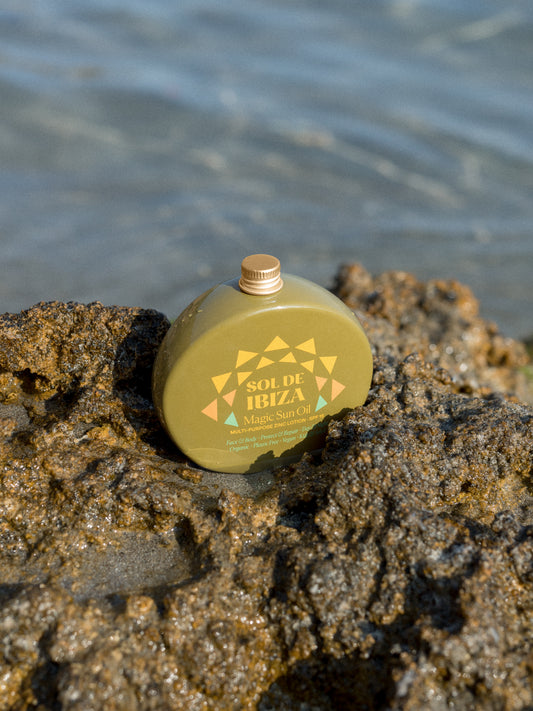 SOL DE IBIZA magiškas saulės aliejus veidui ir kūnui su SPF 15, 30 ml