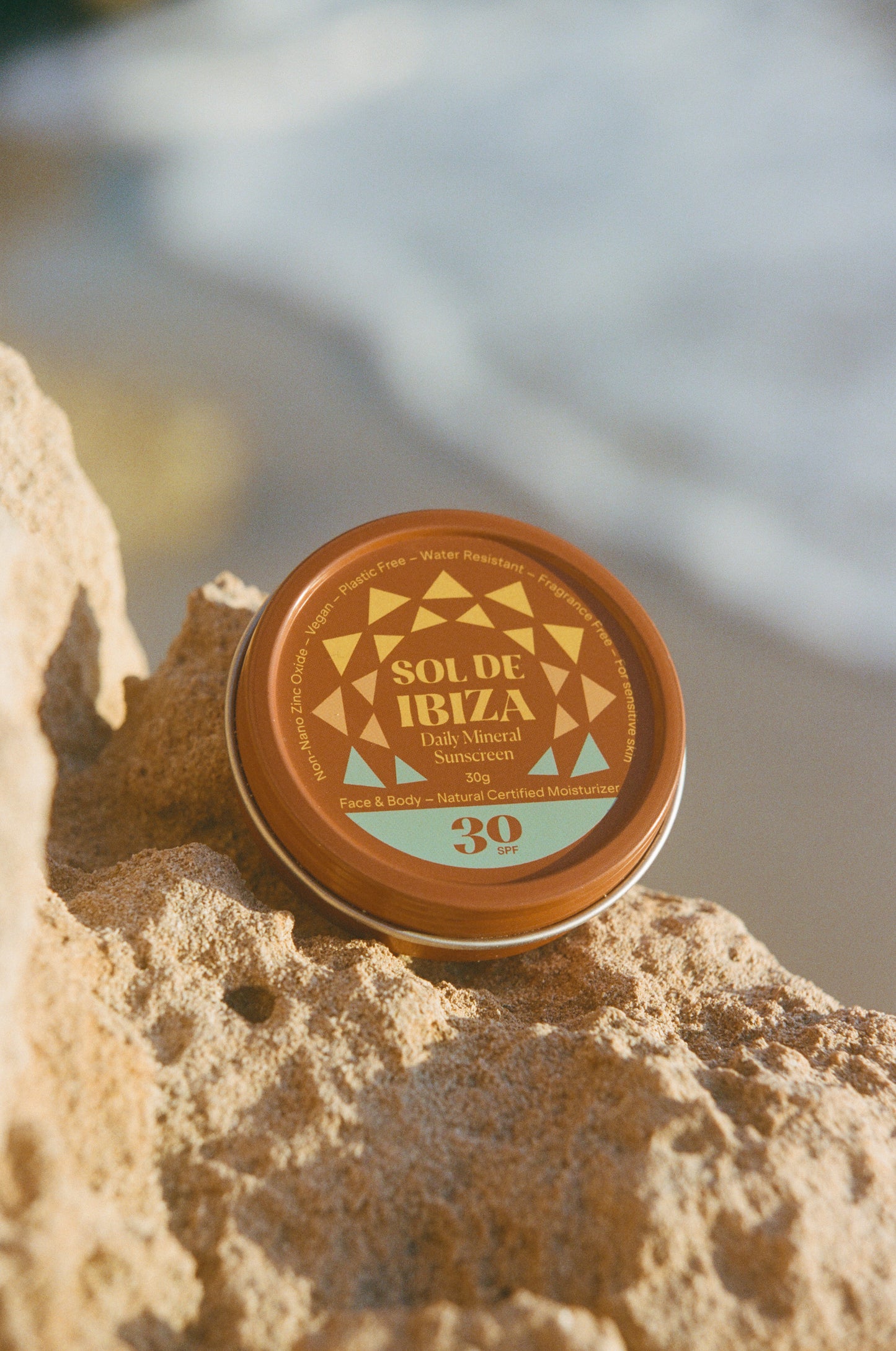 SOL DE IBIZA apsauginis kremas veidui ir kūnui nuo saulės su SPF 30, 100 g
