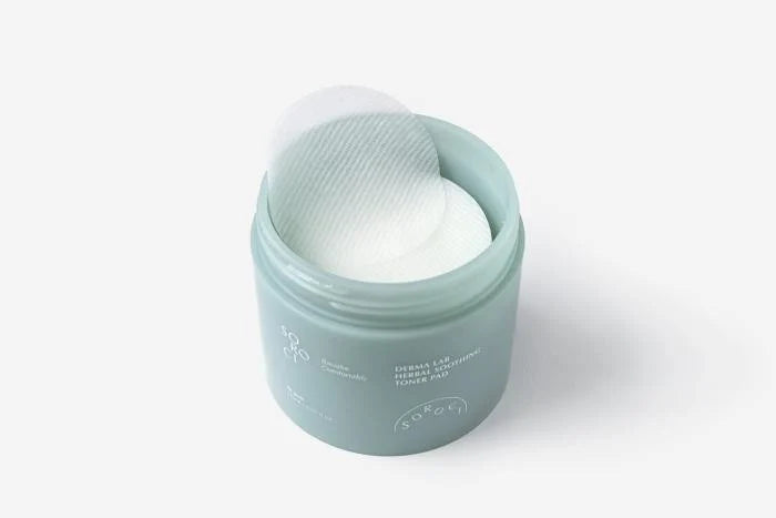 SOROCI "DERMA LAB HERBAL" RAMINAMIEJI DISKELIAI (80 DISKELIŲ), 150ml