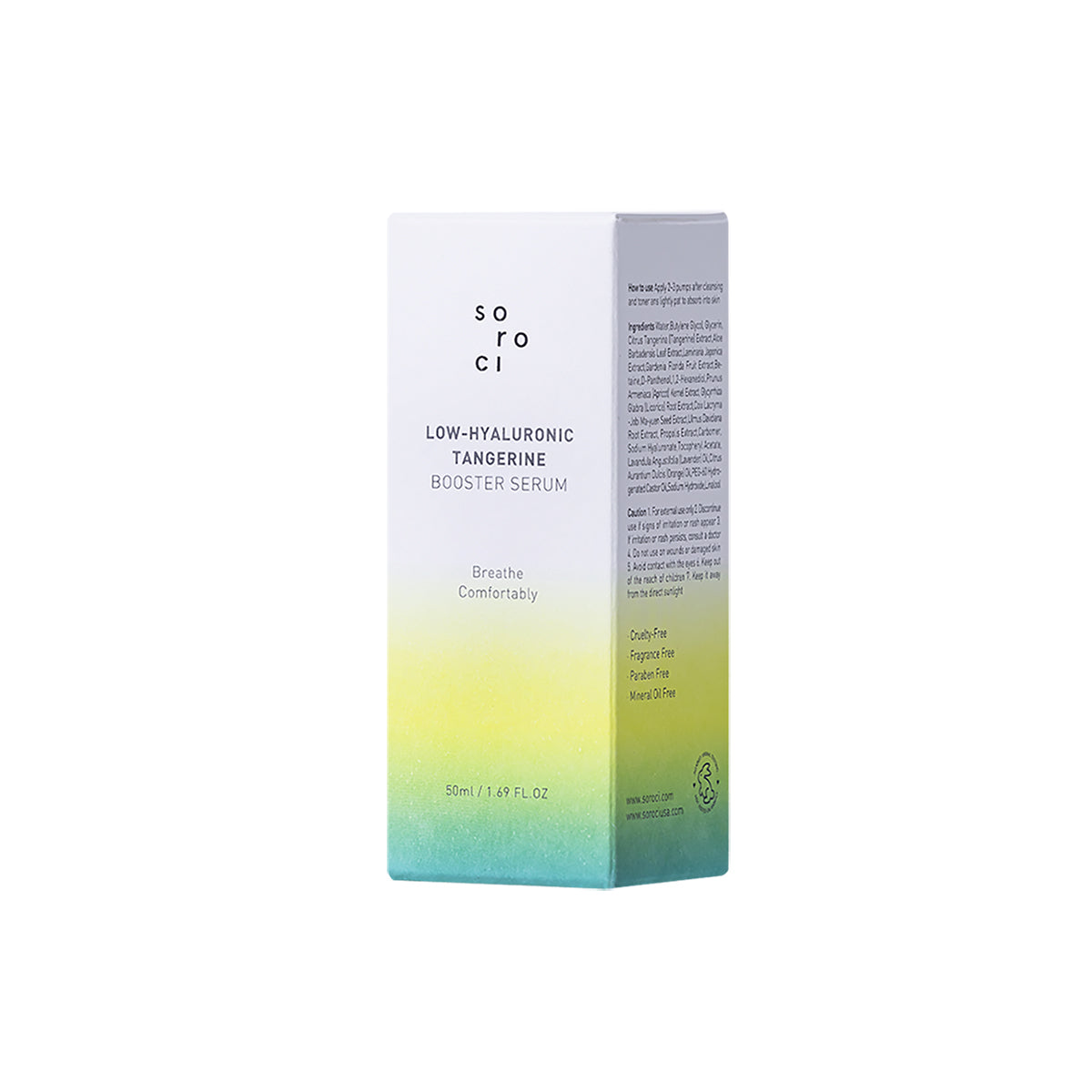 SOROCI “LOW-HYALURONIC TANGERINE” STIPRINAMASIS SERUMAS, 50ml
