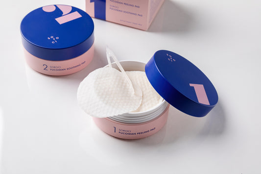 SOROCI FUKOIDANO ŠVEIČIAMŲJŲ IR RAMINAMŲJŲ DISKELIŲ RINKINYS, 70vnt. (160ml)